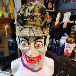 Vintage YuengLing Beer Camo Hat 90s RARE Brewery Camouflage Snap Back